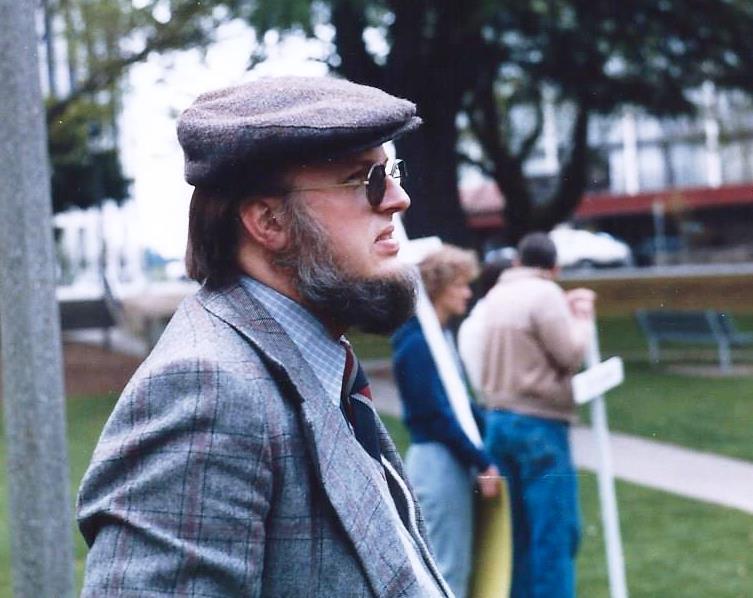 An Early photograph of Glen Anderson, circa 1977. Author unknown